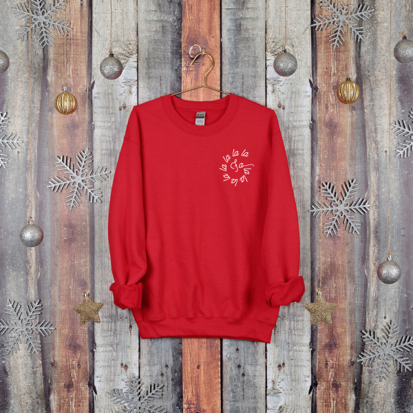 Falalala Holiday Sweatshirt - Image 4