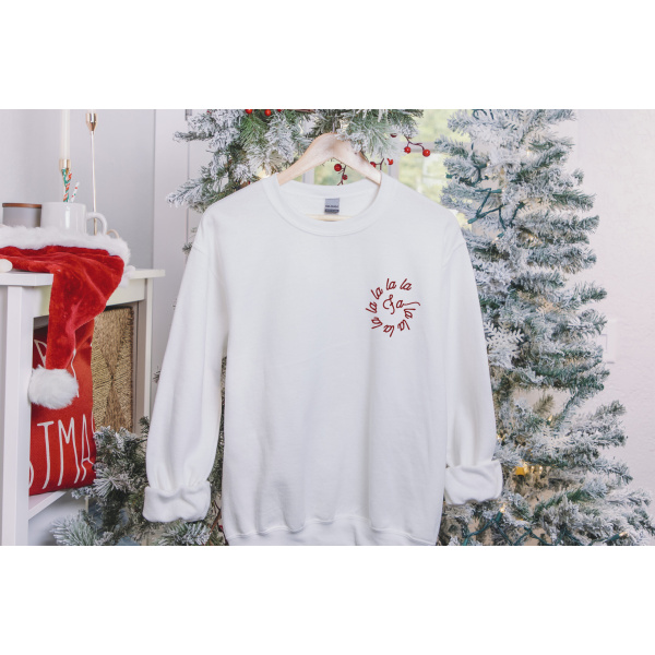 Falalala Holiday Sweatshirt - Image 5